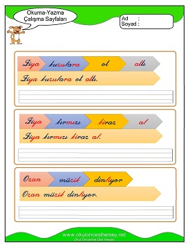 z sesi Çalışma Sayfaları